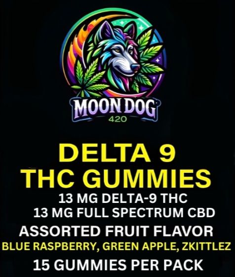 THC Gummies 15 Count 13 MG Per Gummy