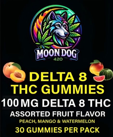 Delta=8 THC Gummies, 15 Count, 100 MG Per Gummy