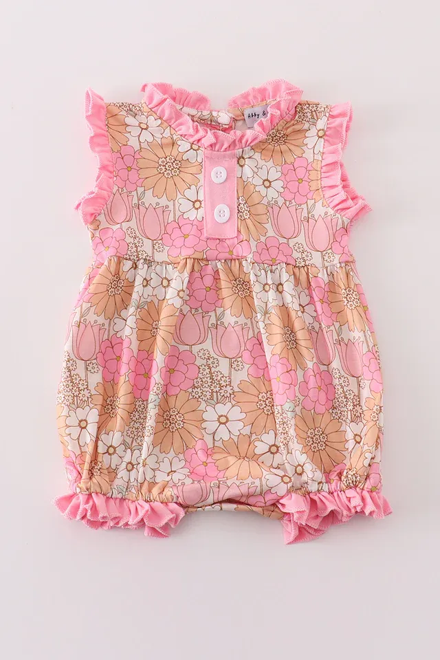 Retro Floral Bubble