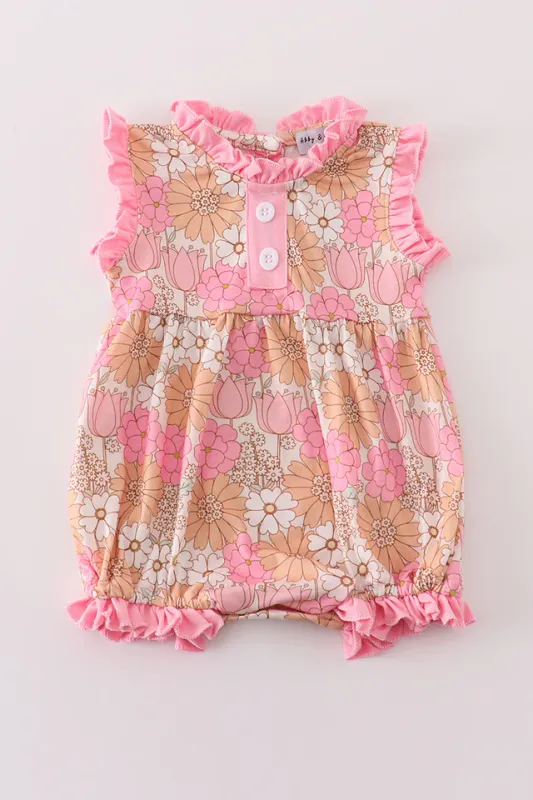 Retro Floral Bubble