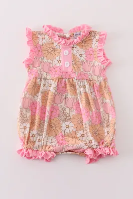 Retro Floral Bubble