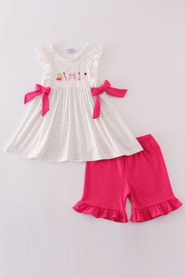 Makeup Embroidery Girl Set