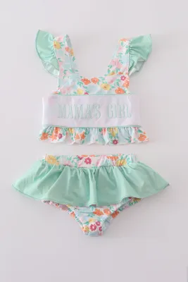 2pc Springtime Bloom Mama&#39;s Girl Swimsuit