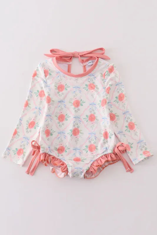 Coral Bloom 1pc Swim