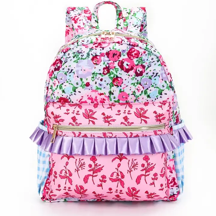 Lavender Flower Backpack