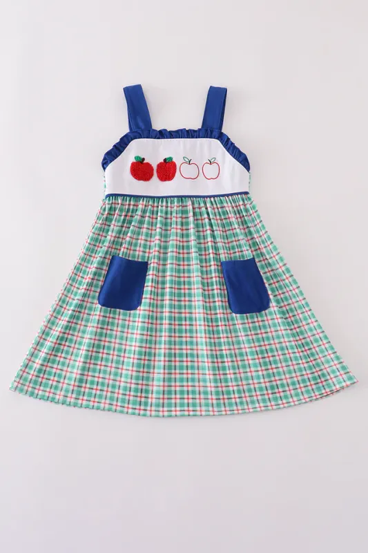 Apple French Knot Dress