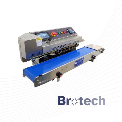 Selladora de Banda continua + Codificadora Inkjet