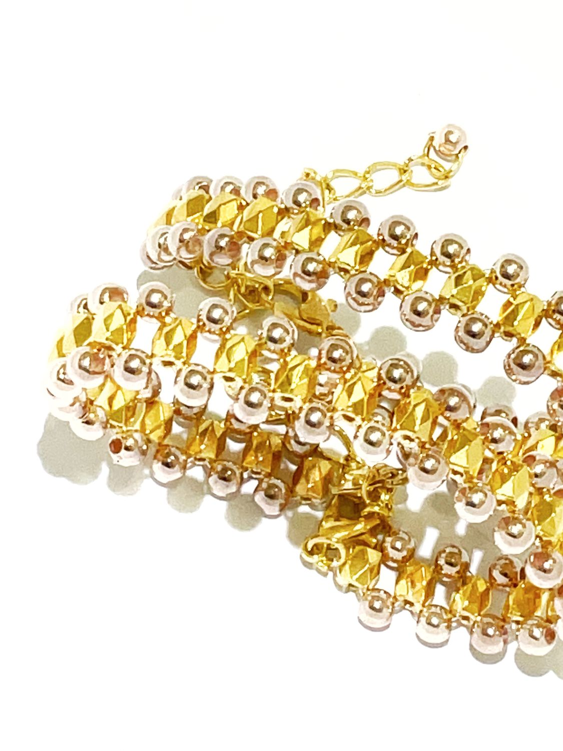 Gold Stranded Bracelet