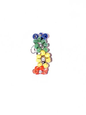 MULTI-COLORED FLORAL RING