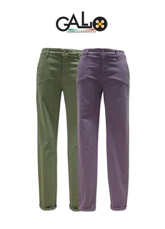 Pantalone Kartika Gabardina di cotone