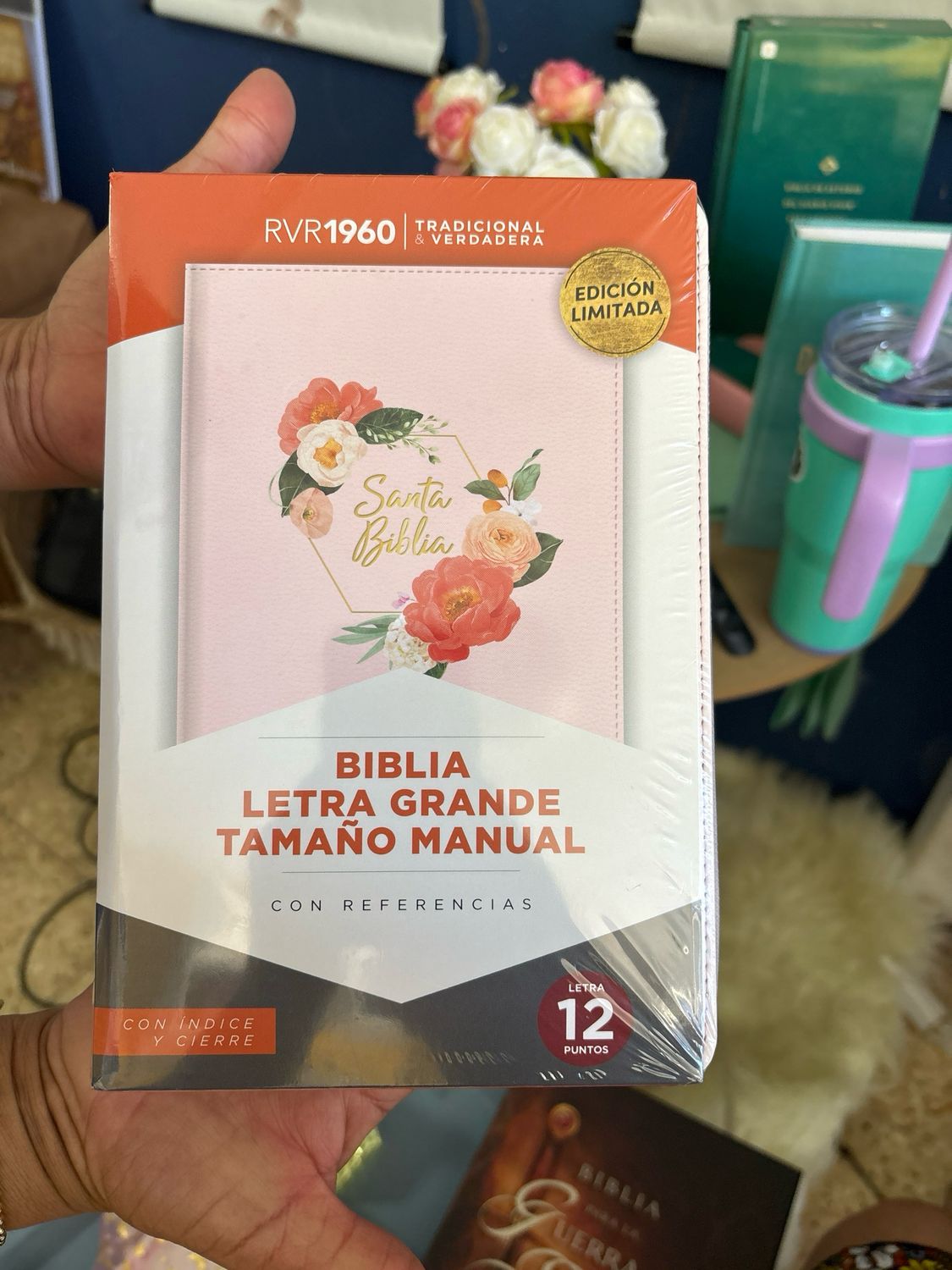 Biblia Letra grande Tamaño Manual 