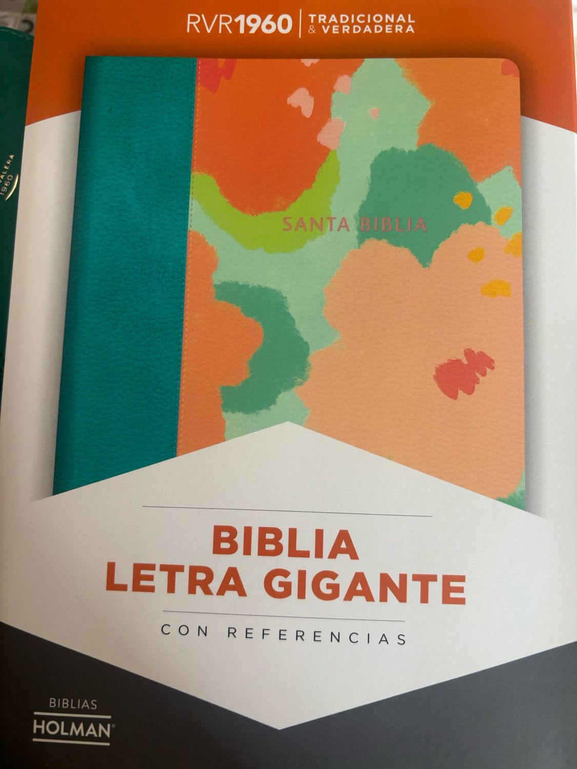 Biblia letra grande colores 