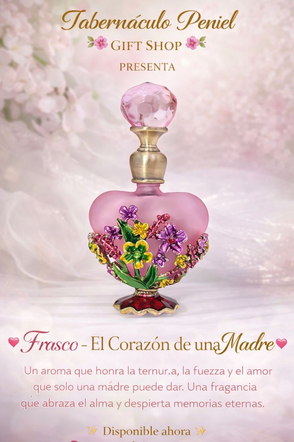 Frasco el corazón de una Madre 
