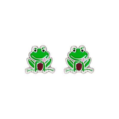 Enamel Studs several models Sterling Silver 925