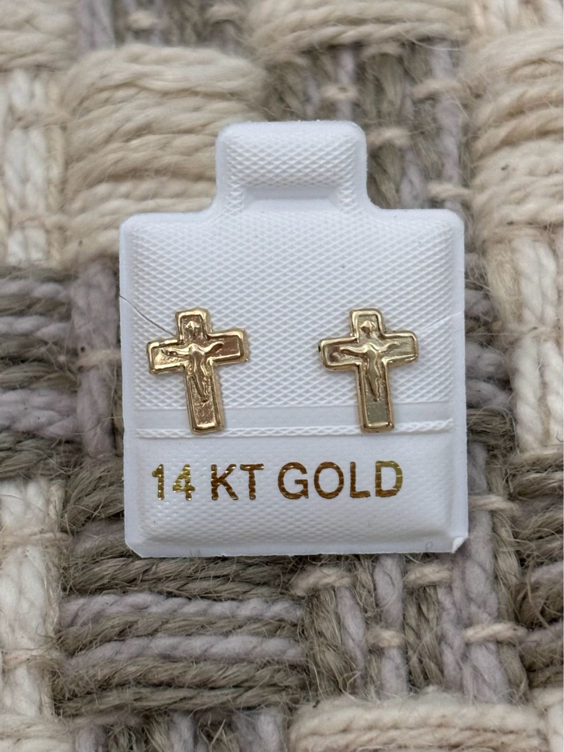 Cross whit Cristo 14K
