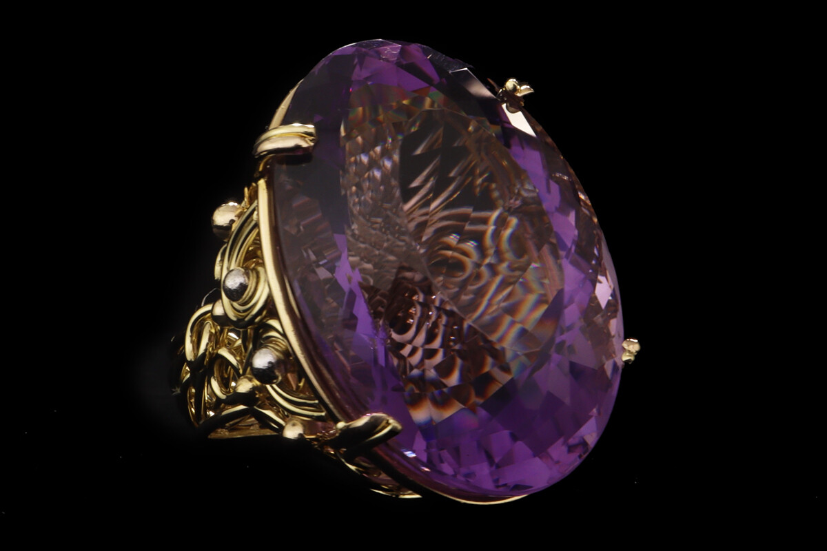 Amethyst Power Ring