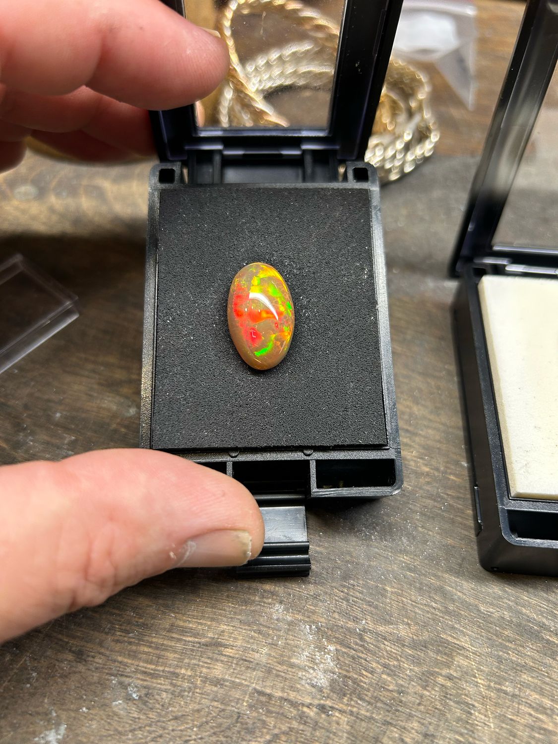 10.62ct Ethiopian Opal – 22×13mm