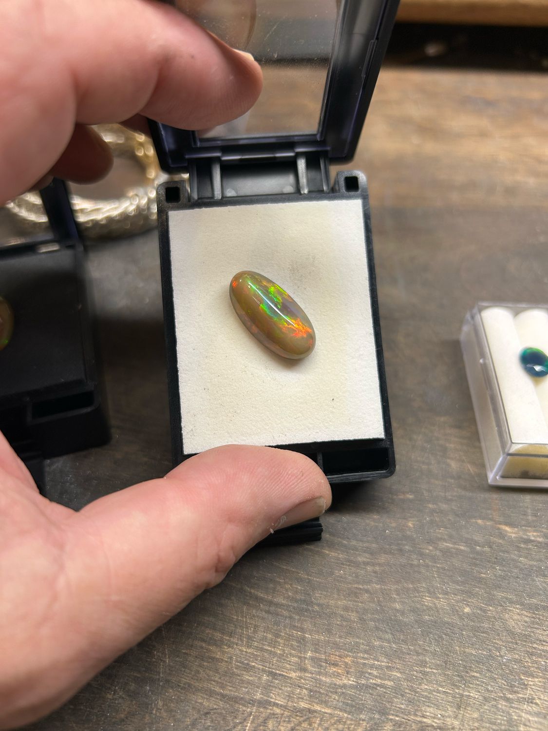 10.2ct Ethiopian Opal – 24×12mm 10.2ct Ethiopian Opal – 24×12mm