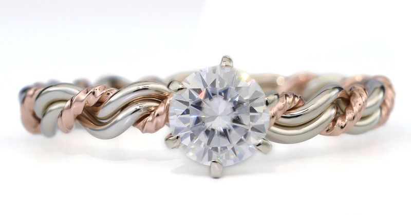 Two-Tone Rose Gold/Platinum