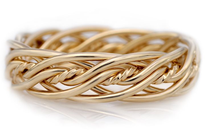 Seven Strand - Yellow Gold