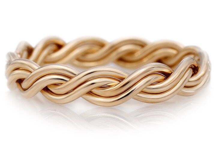 Four Strand - Yellow Gold Ring