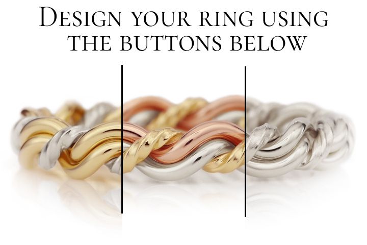 Cord of Three™ Wedding Ring (3.5mm)