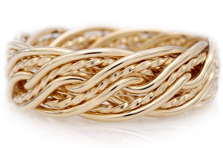 Ten Strand Double Weave in Yellow Gold