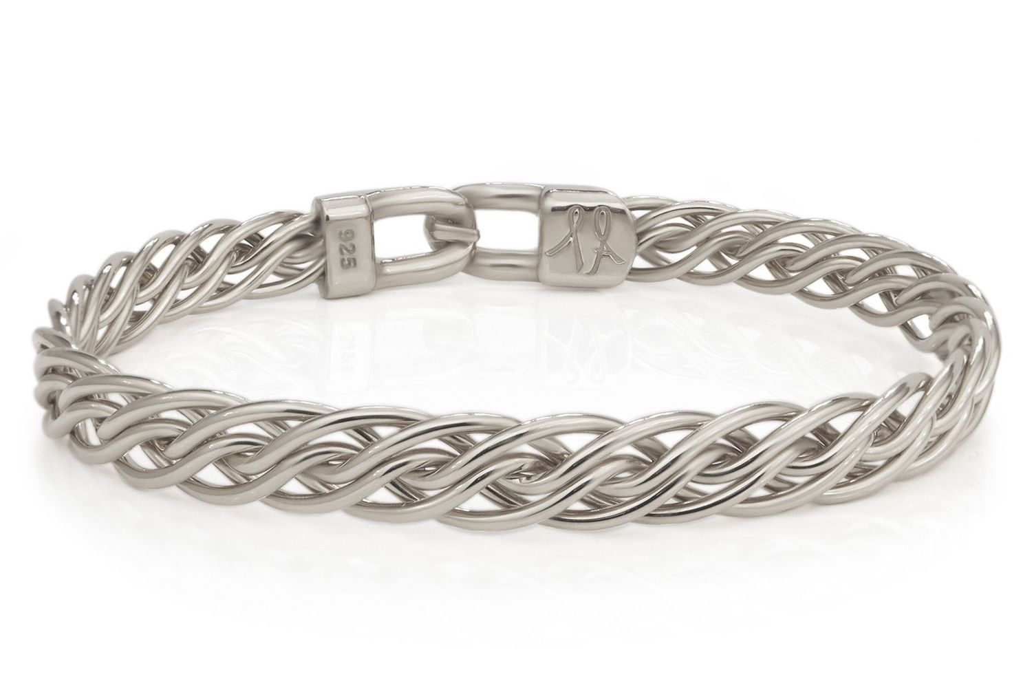 Todd Alan Signature Sterling Silver Bracelet Todd Alan Signature Sterling Silver Bracelet, Upgrade to Half Gold: No, Leave Silver