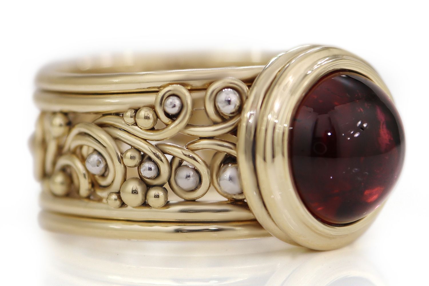 Tourmaline Swirl Ring – One of a Kind