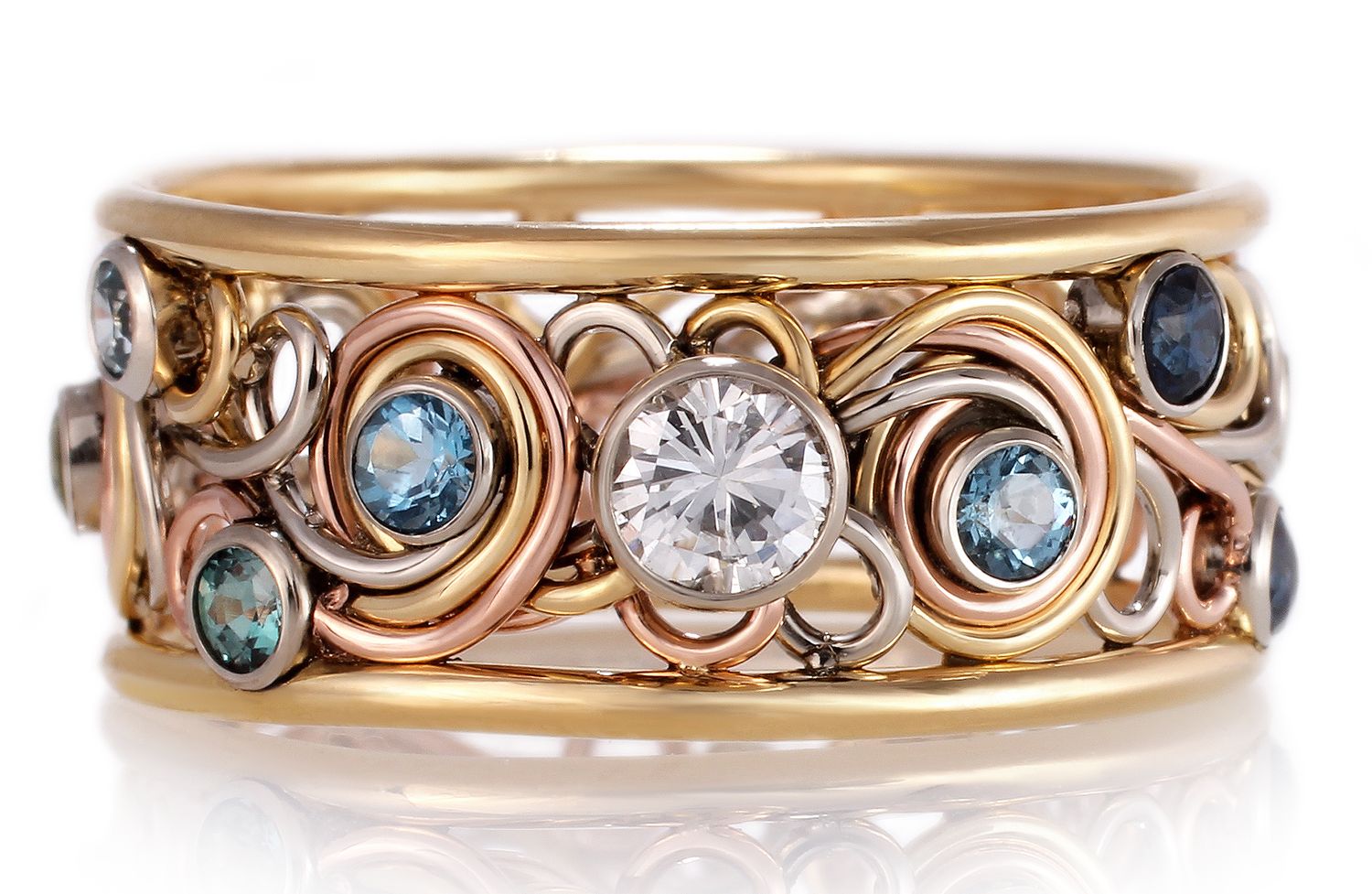 Unique Handmade Mother's Ring Unique Handmade Mother's Ring
