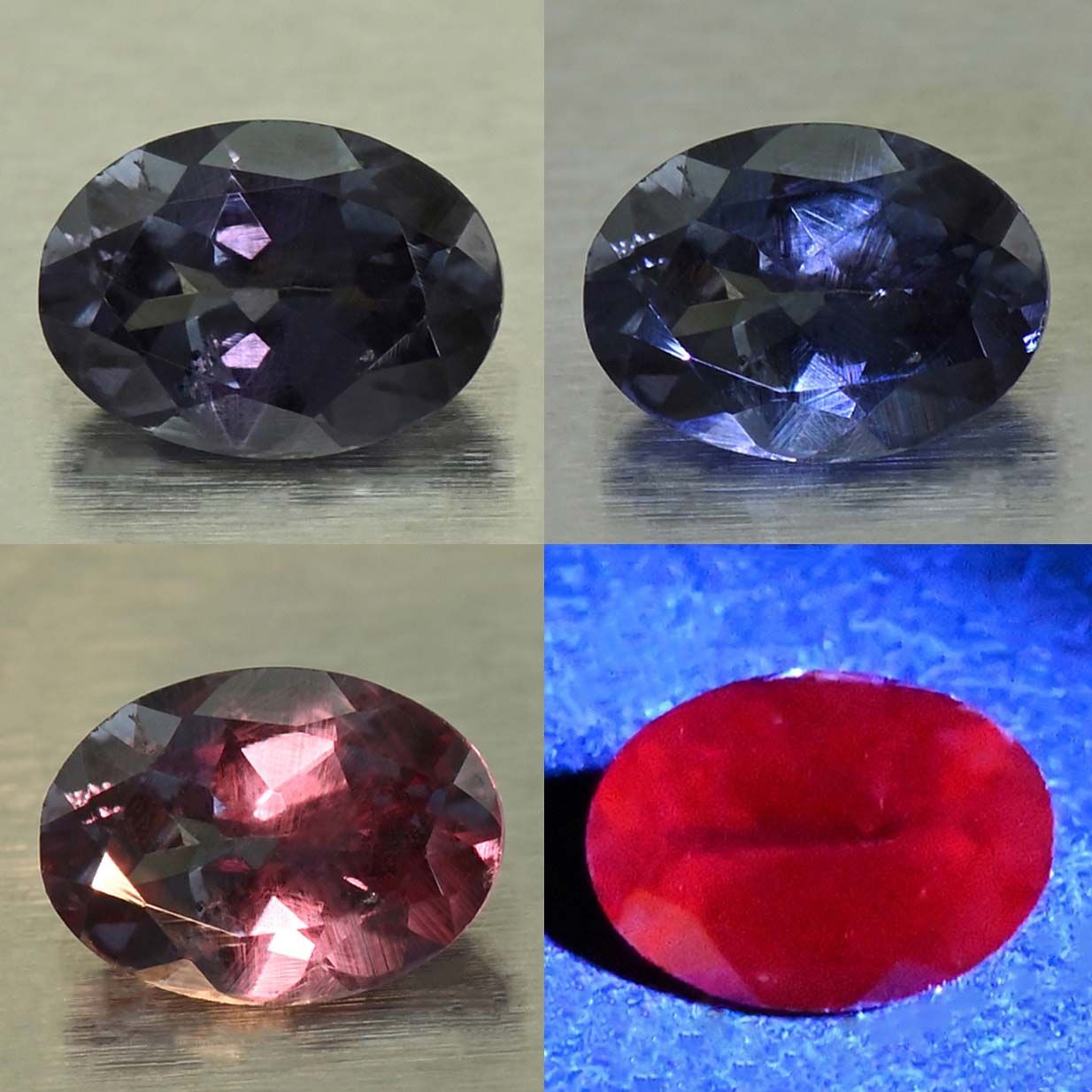 Color Change “Dragon” Garnet – 1.01ct Oval (CC641)