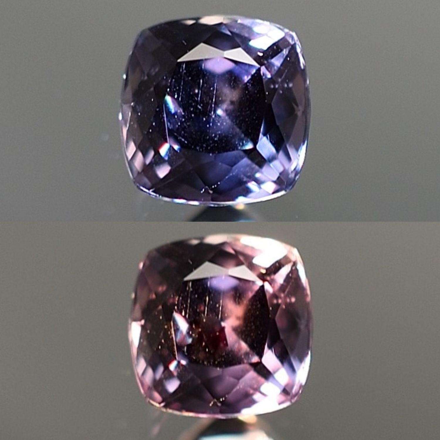 Color Change Sapphire – 1.83ct Square Cushion (SA268)