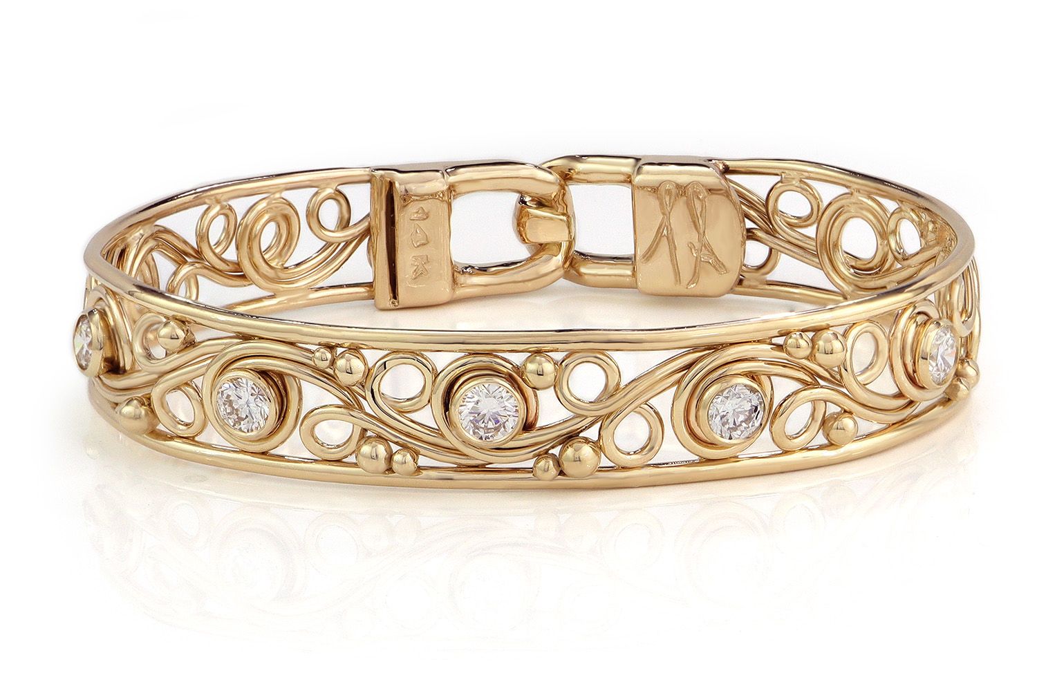 Todd Alan Signature Swirl Bracelet