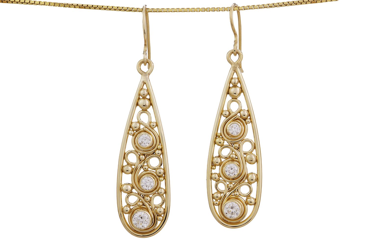 Todd Alan Signature Swirl Earrings