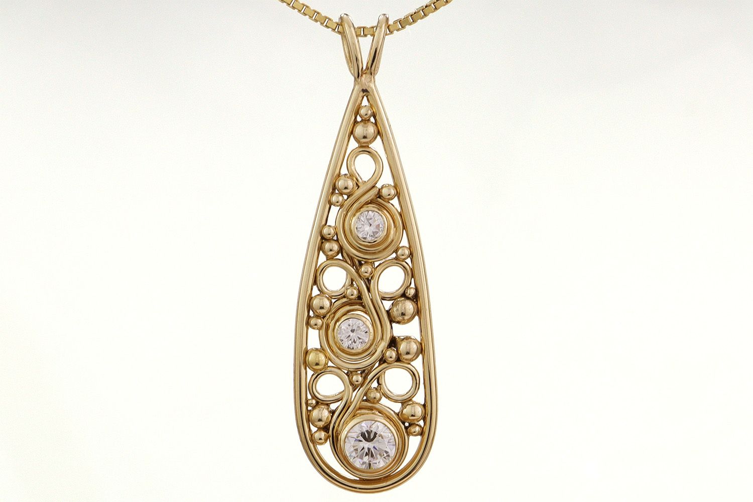 Todd Alan Signature Swirl Pendant