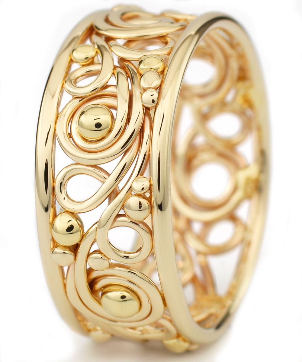 Todd Alan Signature Swirl Ring