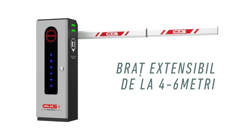 Barieră Trafic Intens TR30-60 Semafor integrat