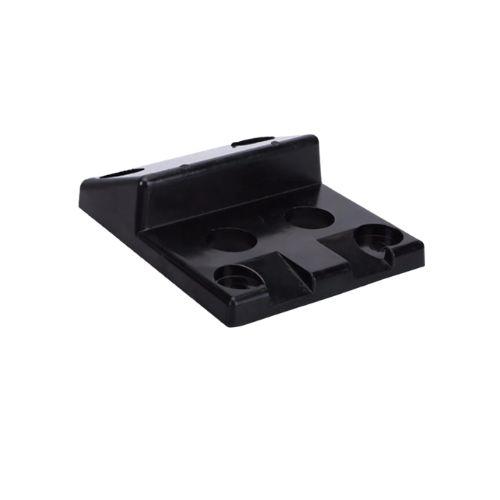 Opritor de poartă din oțel cu amortizor de cauciuc 150 mm x 130 mm x 15/40 mm