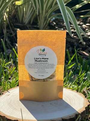 Lion&#39;s Mane Mushroom Capsules