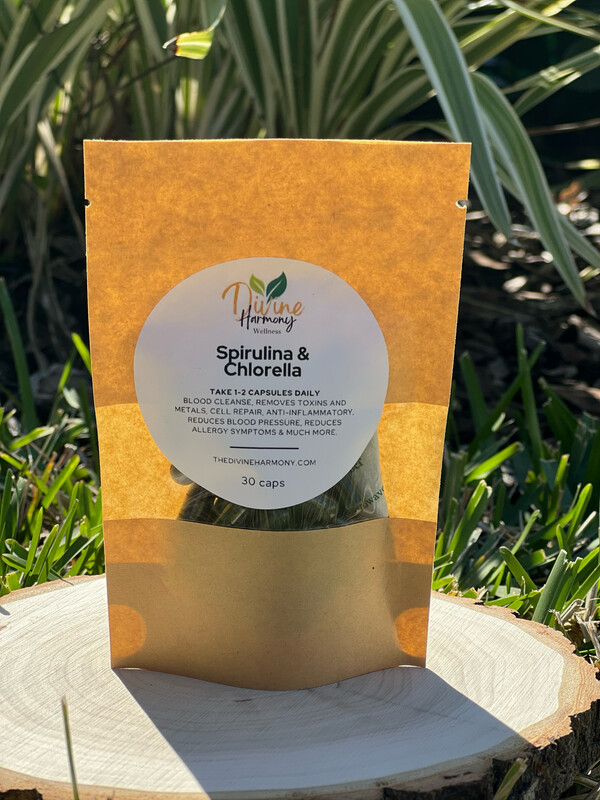 Spirulina/Chlorella Capsules