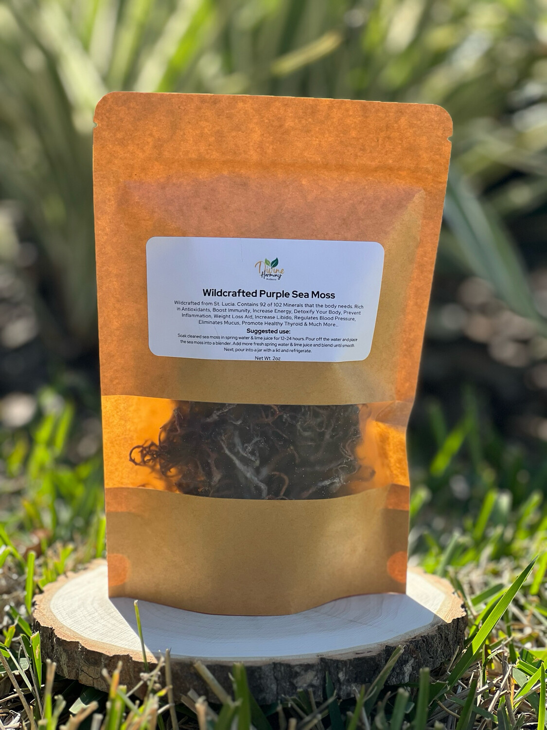Wildcrafted Purple Sea Moss
