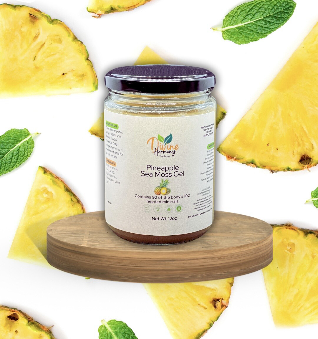 Pineapple Sea Moss Gel