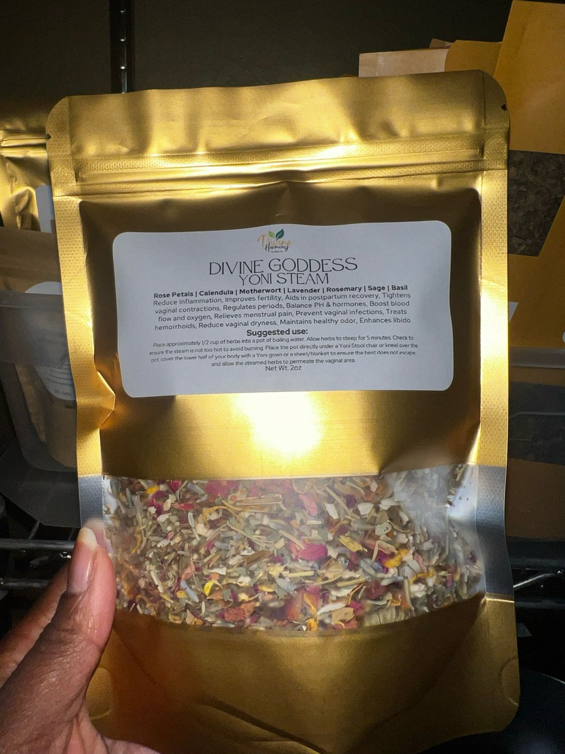 Divine Goddess Yoni Steam Herbs