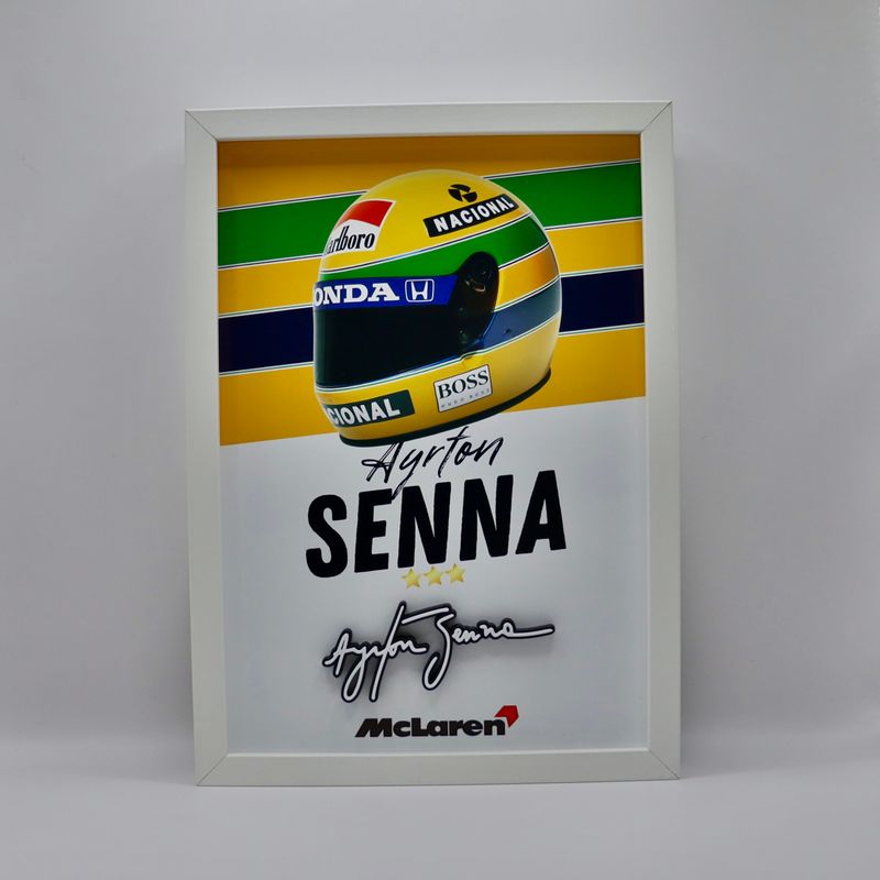 Ayrton Senna – Iconic Casque