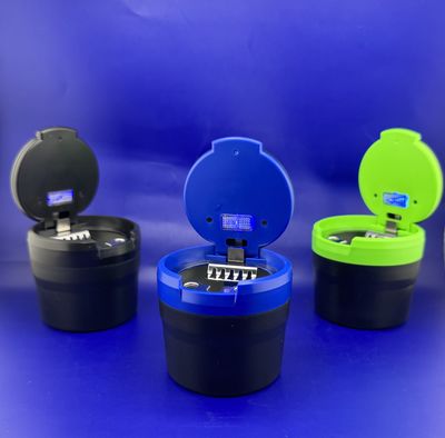 Smoke Zilla- Metal Lined Car Ashtray