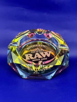 Raw- Prism Glass Ashtray