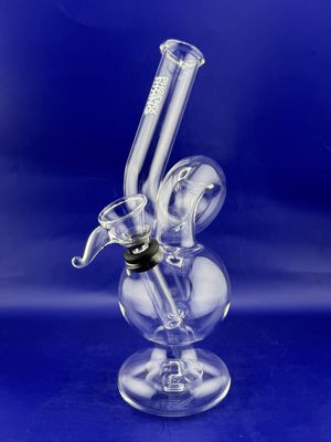 Phoenix Rising Upside down twisted Bubble water pipe