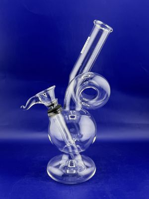 Phoenix Rising Upside down twisted Bubble water pipe