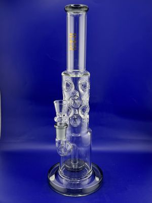 Hemper- Straight Tube Bubble Bong