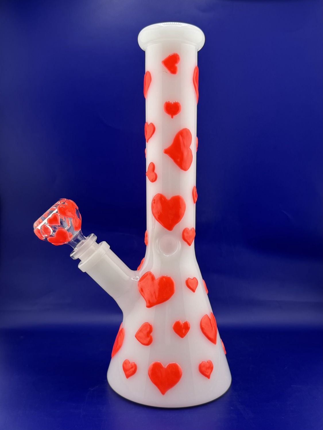 10" Glow in the Dark Heart Bong